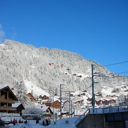 הוסטל Champéry Backpacker Le Petit Baroudeur מראה חיצוני תמונה
